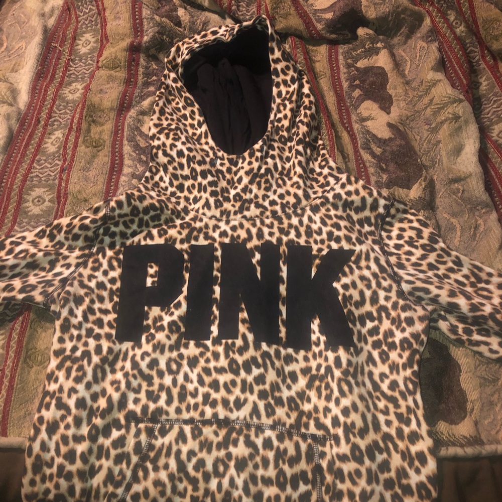 Victoria’s Secret leopard hoodie